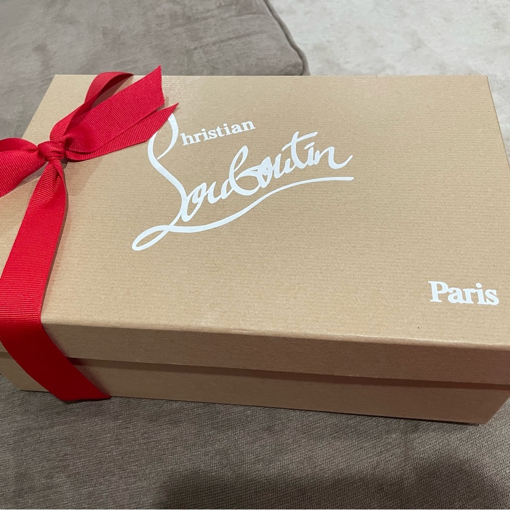 EMPTY Christian Louboutin shoe box